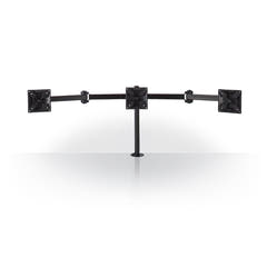 Support d'écran ergonomique pour 3 écrans (14-24")
