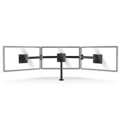 Support d'écran ergonomique pour 3 écrans (14-24")