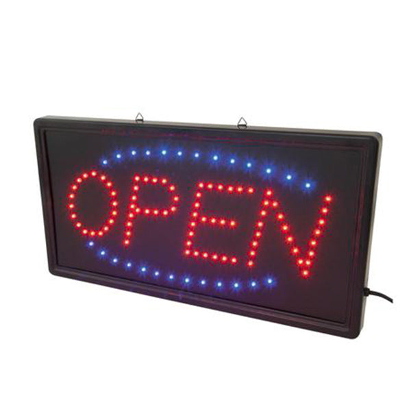 Panneau OUVERT, LED