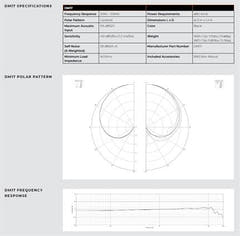 Earthworks DM17 microphone pour tom et caisse claire