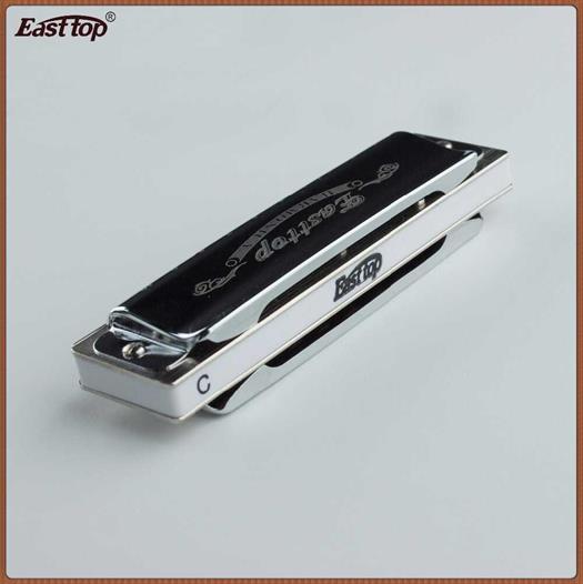 Easttop T008 Harmonicas Blues Harp (F, Argent)