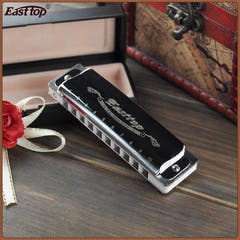 Easttop T008 Harmonicas Blues Harp (F, Argent)