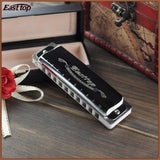Easttop T008 Harmonicas Blues Harp (F, Argent)
