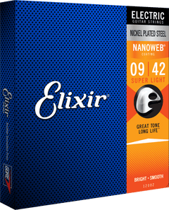 Elixir Nanoweb Cordes de Guitare (Super Light, 09-42)