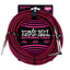 Ernie Ball 6062 Câble Guitares (Noir, Rouge, 7,5m)