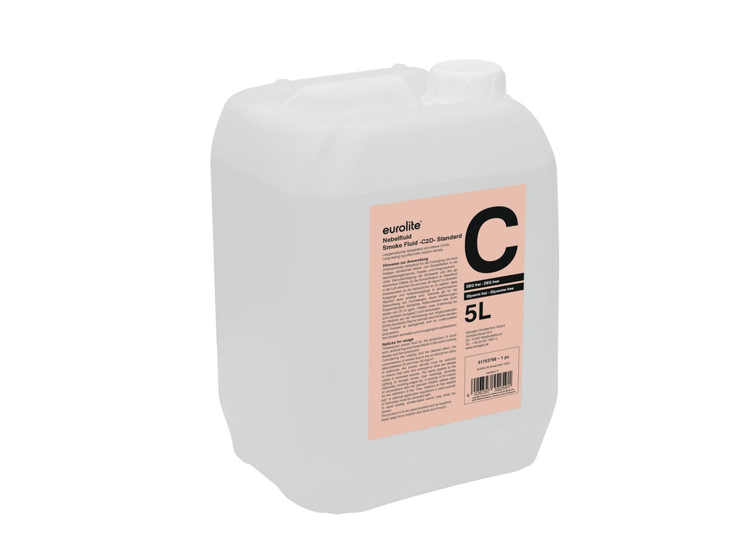Eurolite Liquide à fumée Low Fog (5L)