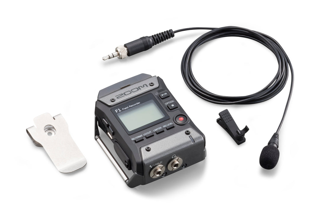 Zoom F1-LP Enregistreur de Terrain + Microphone Lavalier