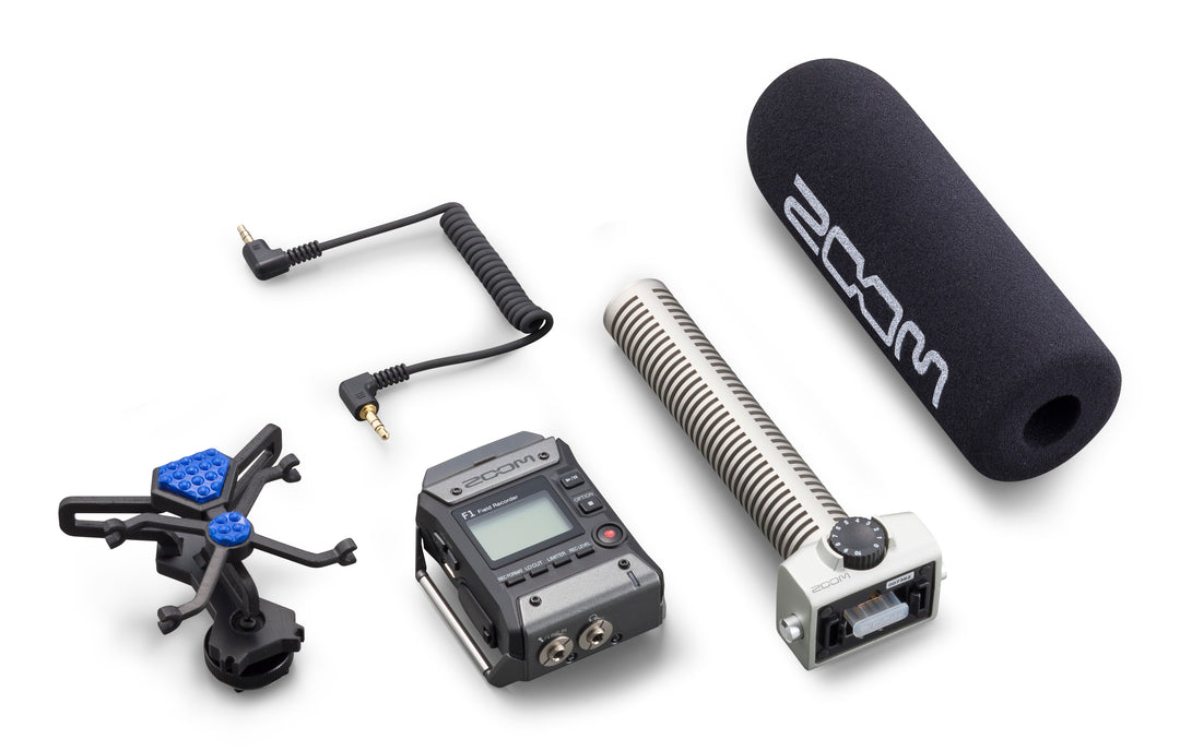 Zoom F1-SP Enregistreur de Terrain + Microphone Shotgun