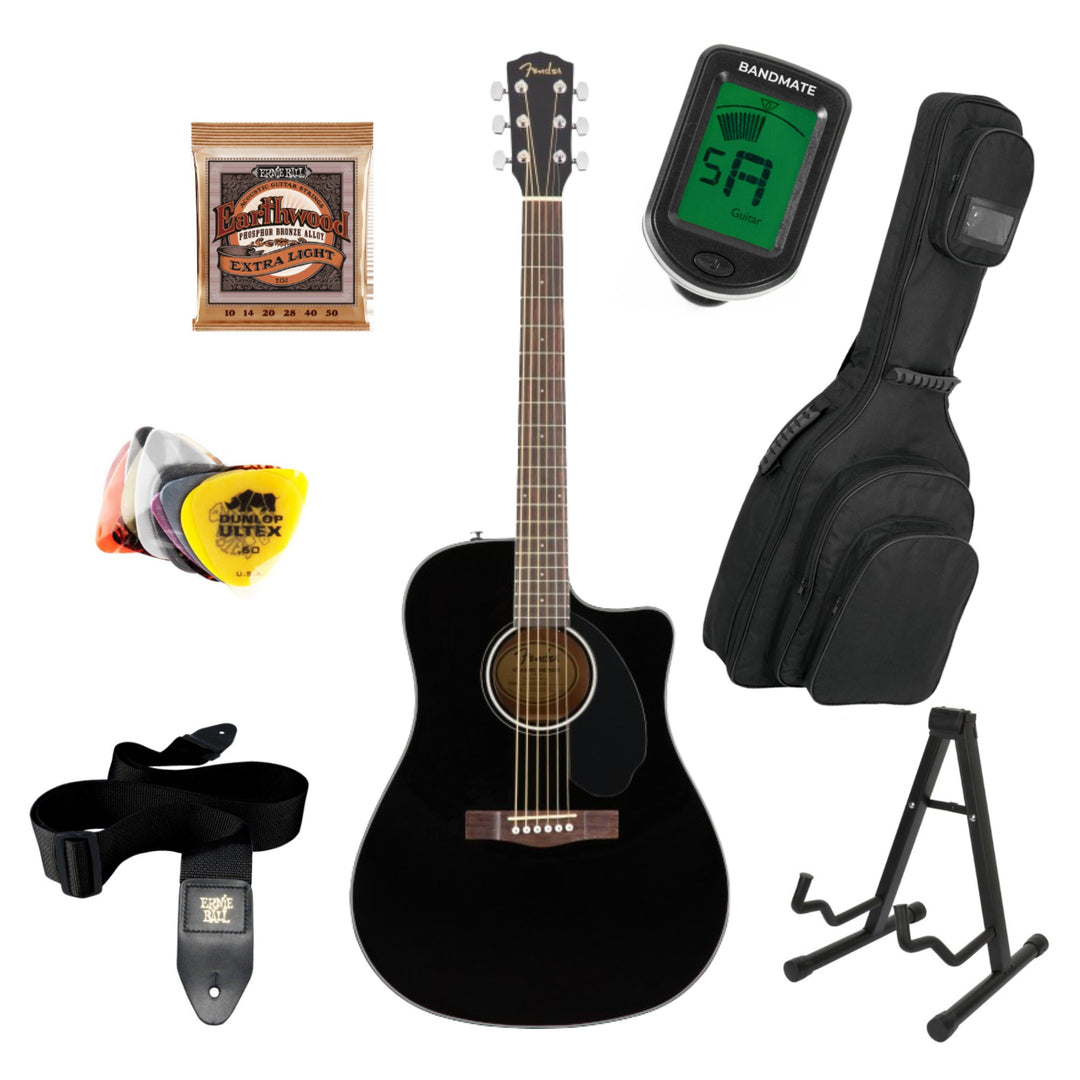 Fender CD-60SCE Pack de Démarrage (Noir)