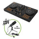 Pioneer DDJ-FLX4 incl. Free LTC USB Microphone (Black)
