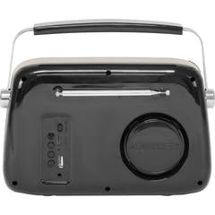 Madison Retro Radio avec Bluetooth, FM et DAB (Sort)