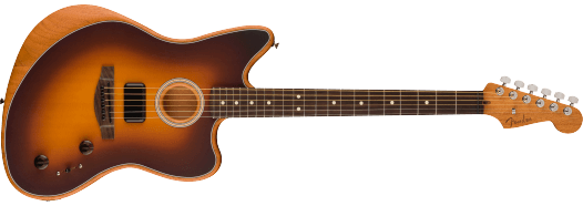 Fender Acoustasonic Player Jazzmaster Electric Guitar (2-Color Sunburst)