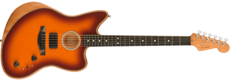 Fender American Acoustasonic Jazzmaster Guitare électrique (Tobacco Sunburst)