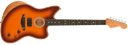 Fender American Acoustasonic Jazzmaster Guitare électrique (Tobacco Sunburst)