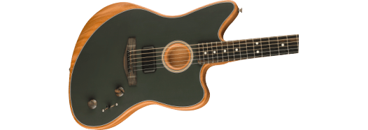 Fender American Acoustasonic Jazzmaster Guitare électrique (Tungsten)