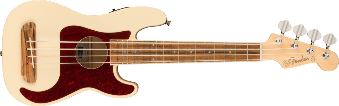 Fender Fullerton Precision Basso Ukulélé (Olympic White)