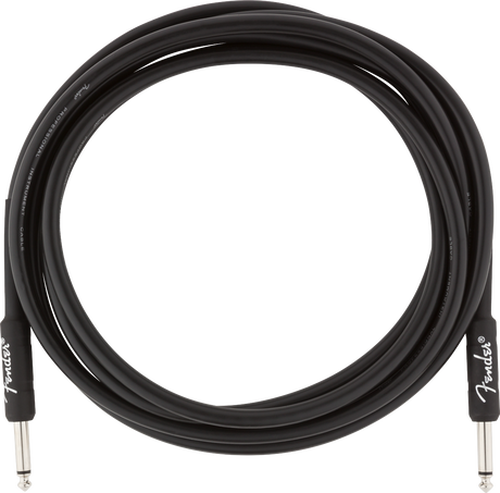 Fender Professional Câble Guitare (Noir, 3m)