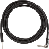 Fender Professional Instrument Cable, 3m, Angled Connector (Black)