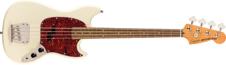 Fender Squier Classic Vibe '60s Mustang Basse électrique (Olympisk Hvid)