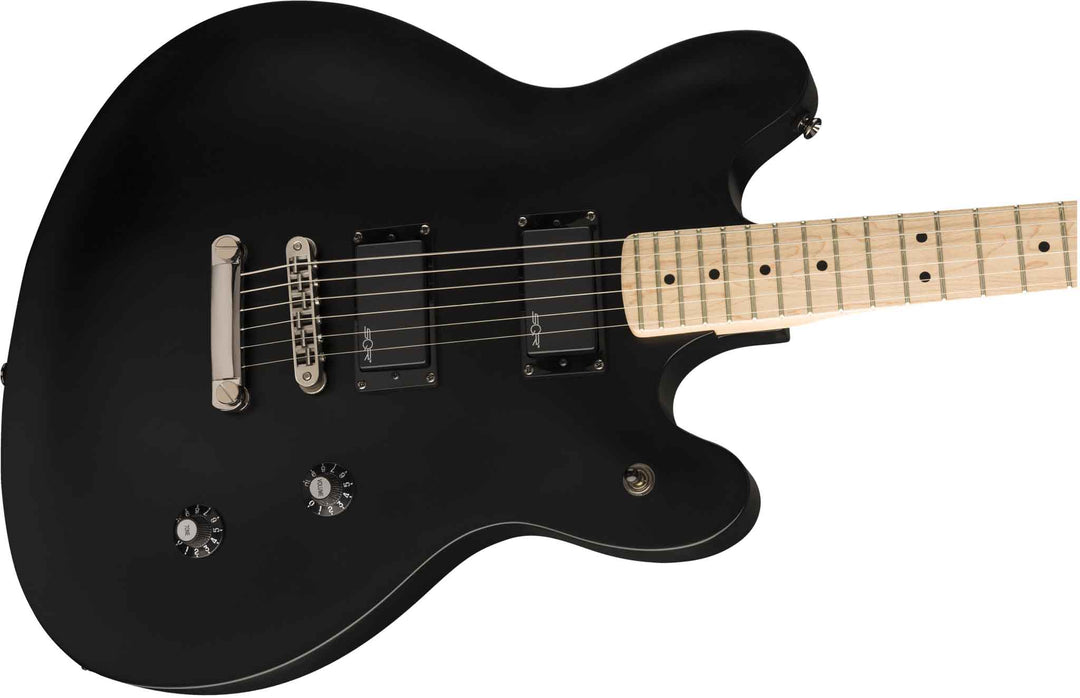 Fender Squier Contemporary Active Starcaster Guitare électrique (Flat Black)