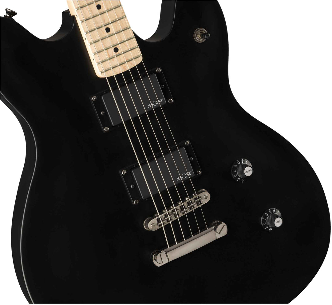 Fender Squier Contemporary Active Starcaster Guitare électrique (Flat Black)