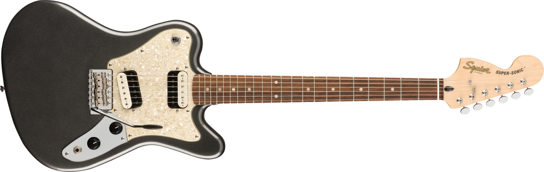 Fender Squier Paranormal Super-Sonic Guitare électrique (Graphite Metallic)