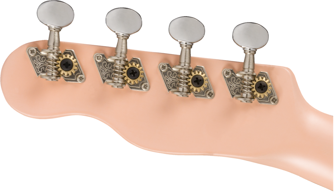 Fender Venice Soprano Ukulélés (Shell Pink)
