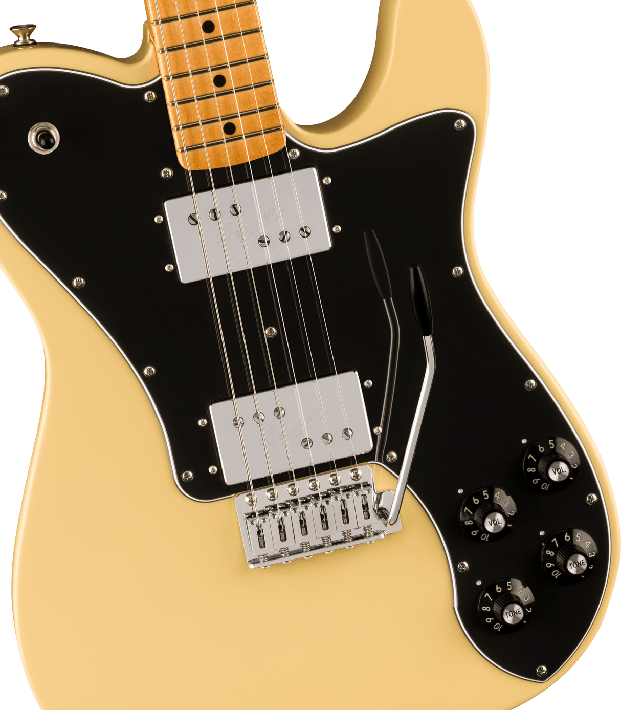 Fender Vintera II '70s Telecaster Deluxe Electric Guitar (Vintage White )