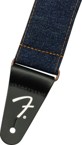 Fender x Wrangler Denim Guitar Strap (Dark Indigo, 2")