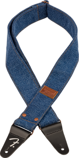 Fender x Wrangler Denim Guitar Strap (Indigo, 2")