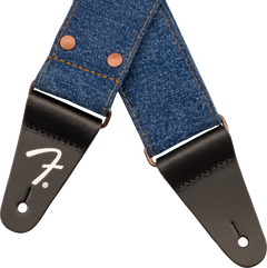 Sangle Guitare Fender x Wrangler Denim (Indigo, 2")