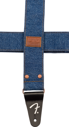 Sangle Guitare Fender x Wrangler Denim (Indigo, 2")