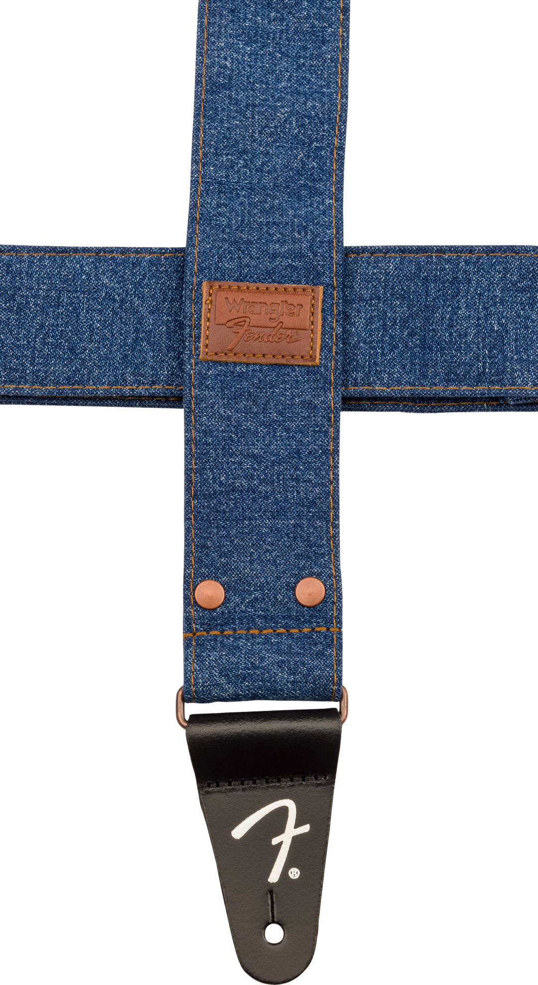 Sangle Guitare Fender x Wrangler Denim (Indigo, 2")
