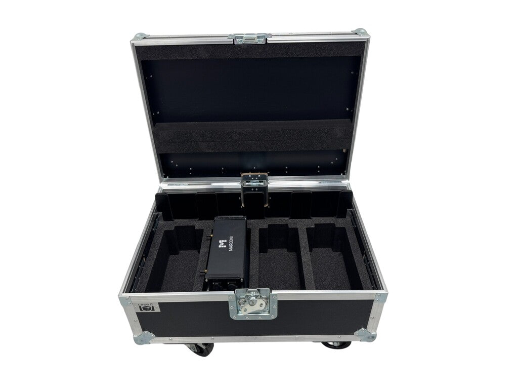 Marconi Flightcase pour 4 X lampes de batterie Apollo