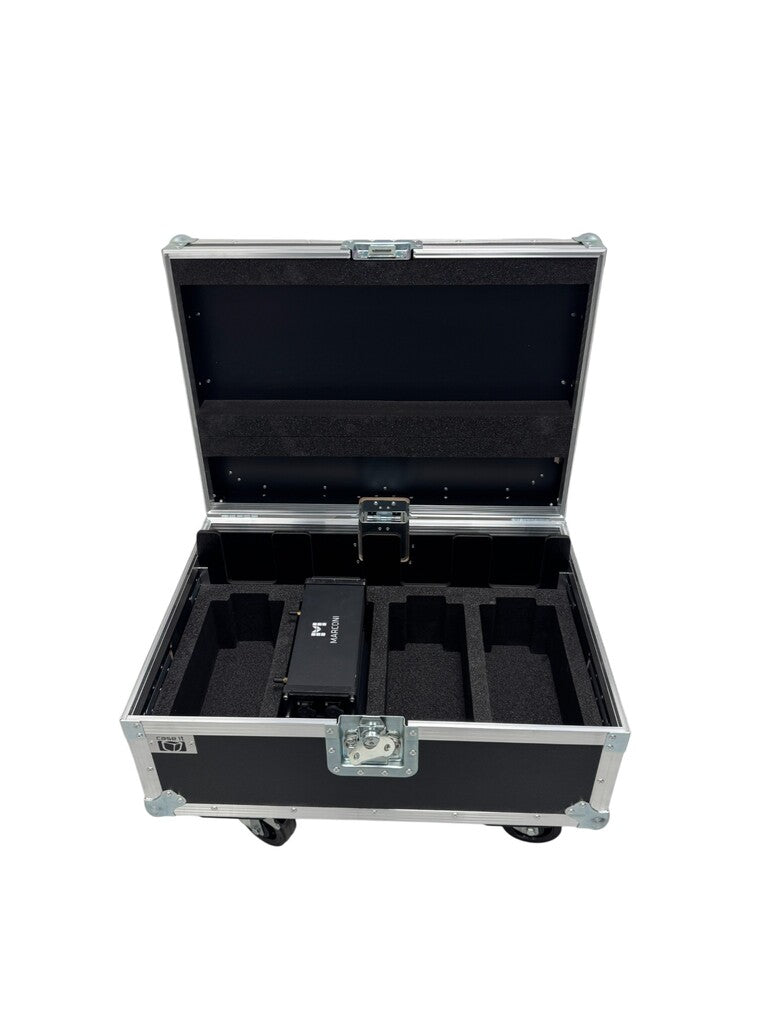 Marconi Flightcase pour 4 X lampes de batterie Apollo