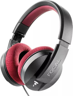Focal Listen Professional Écouteurs DJ (Noir/Rouge)