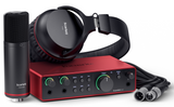 Focusrite Scarlett 2i2 Studio 4th Gen Sound Card Bundle