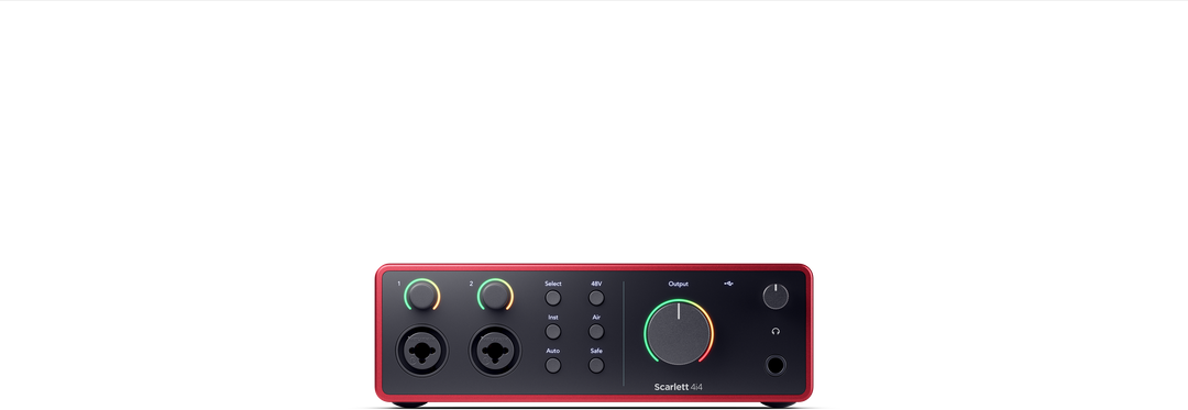 Focusrite Scarlett 4i4 4th Gen Sound Card
