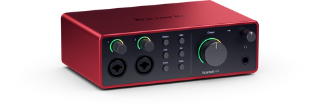 Focusrite Scarlett 4i4 4th Gen Sound Card