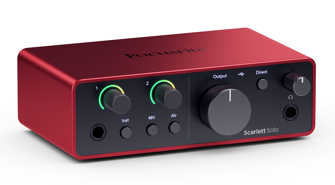 Focusrite Scarlett Solo Studio 4th Gen Interfaces audio Pack