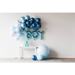 Ballon en aluminium Bébé "Garçon" (Bleu)