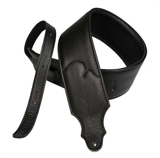 Franklin Sangle de guitare rembourrée - Noir - 10C-BK-BK