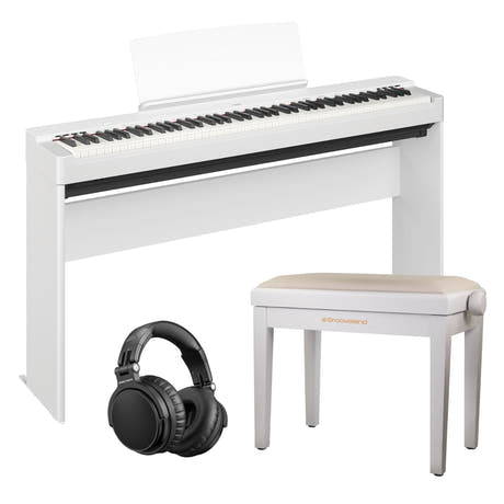 Yamaha P-225WH Piano Pack (Blanc)