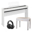 Yamaha P-225WH Piano Pack (Blanc)