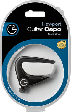 G7th Newport 6 cordes Black GIT