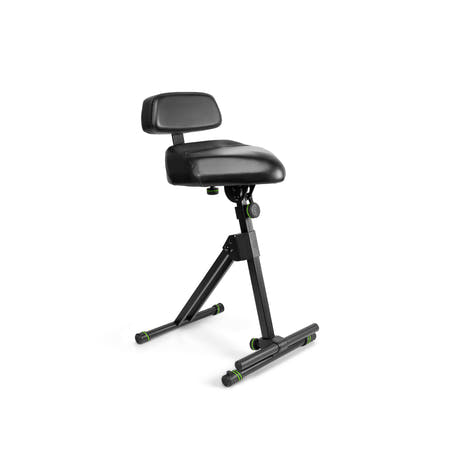 Gravity FM SEAT1 BR - Tabouret réglable en hauteur avec repose-pieds et dossier
