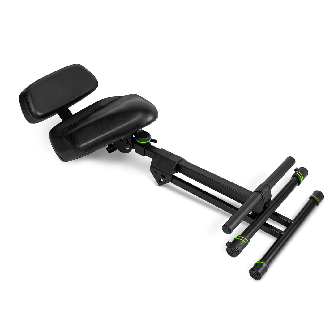 Gravity FM SEAT1 BR - Tabouret réglable en hauteur avec repose-pieds et dossier