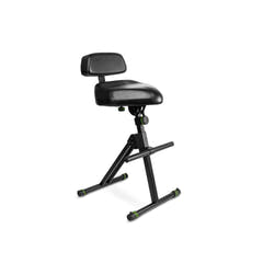 Gravity FM SEAT1 BR - Tabouret réglable en hauteur avec repose-pieds et dossier