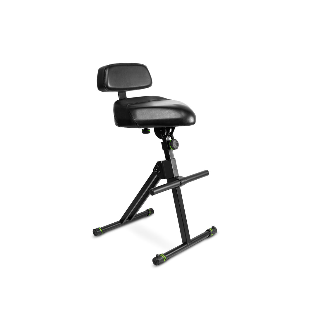 Gravity FM SEAT1 BR - Tabouret réglable en hauteur avec repose-pieds et dossier
