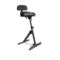 Gravity FM SEAT1 BR - Tabouret réglable en hauteur avec repose-pieds et dossier